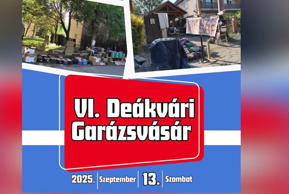 Ősszel is lesz garázsvásár Deákváron
