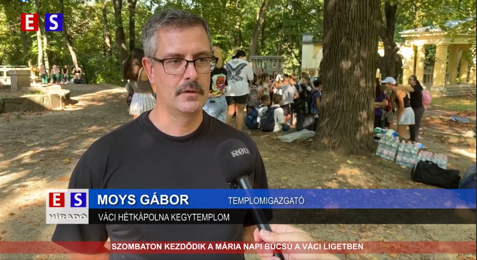 Szombaton kezdődik a Mária napi búcsú a váci ligetben