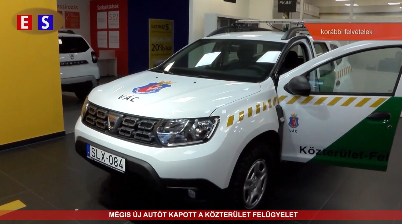 Mégis új autót kapott a Közterület Felügyelet