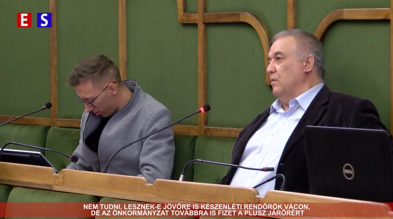 Nem tudni, lesznek-e jövőre is készenléti rendőrök Vácon, de az önkormányzat továbbra is fizet a plusz járőrözésért