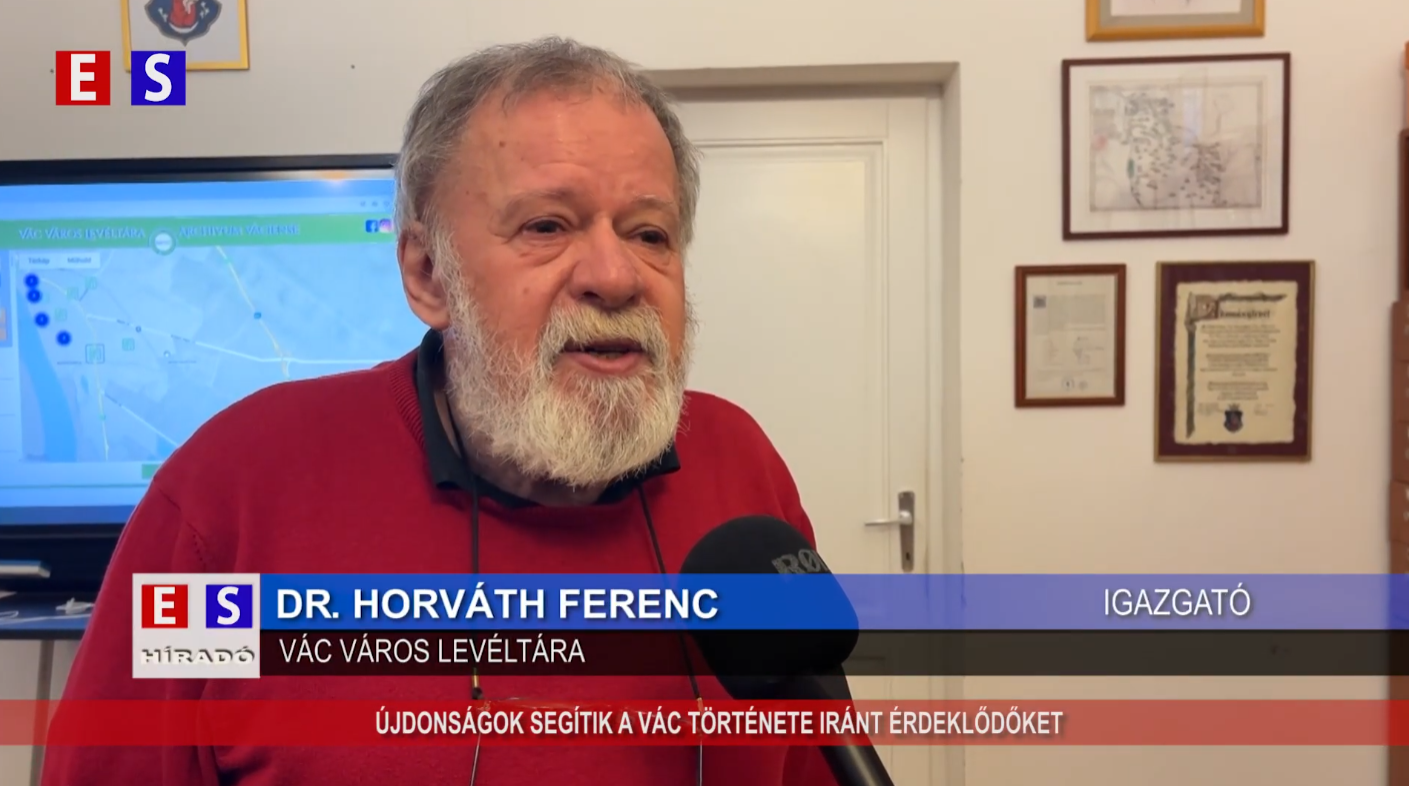 Újdonságok segítik a Vác története iránt érdeklődőket