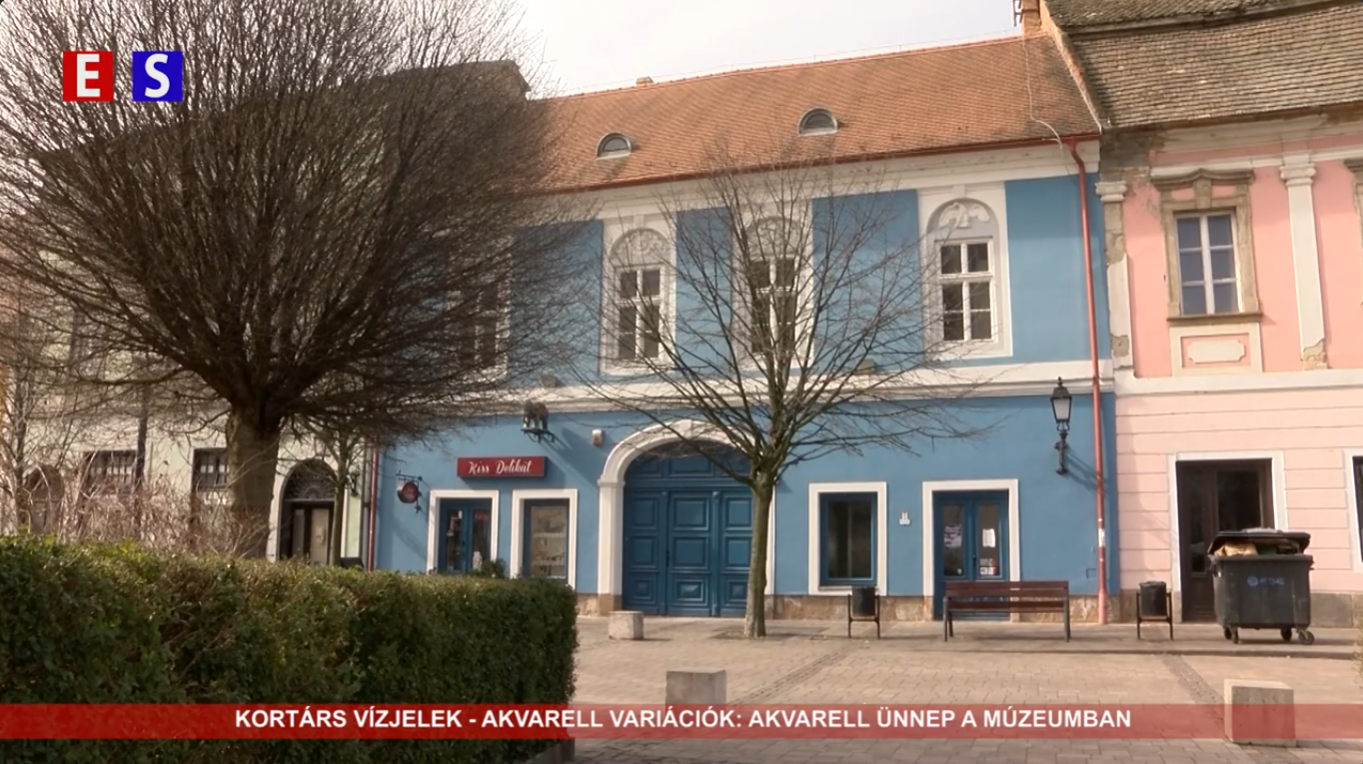 Kortárs vízjelek – akvarell variációk: akvarell ünnep a múzeumban