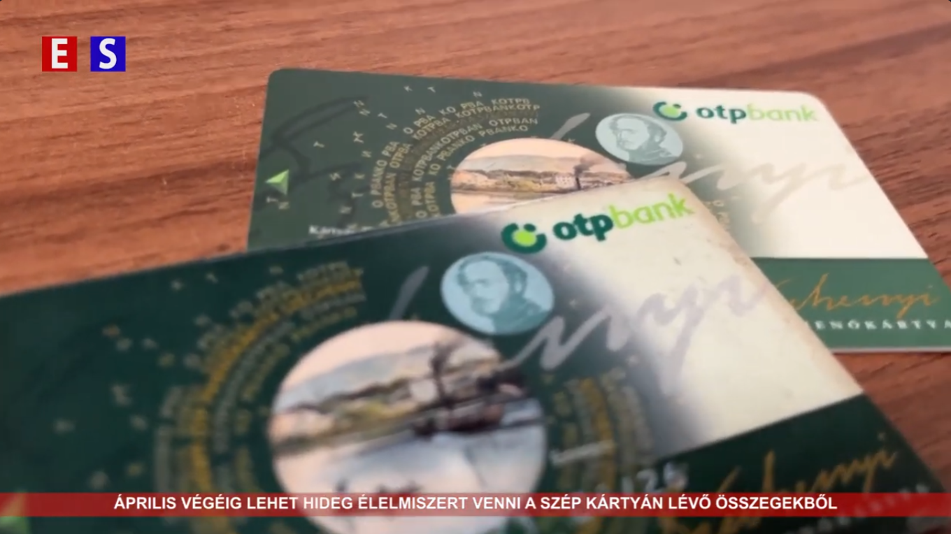 Április végéig lehet hidegélelmiszert venni a SZÉP kártyán lévő összegekből