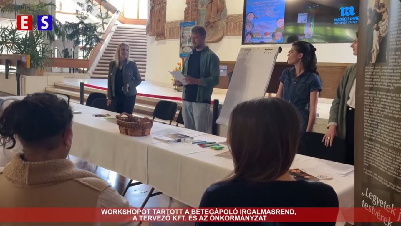 Workshopot tartott a Betegápoló Irgalmasrend, a tervezőiroda és az önkormányzat