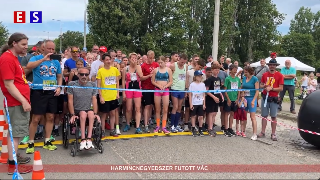 Harmincnegyedszer futott Vác