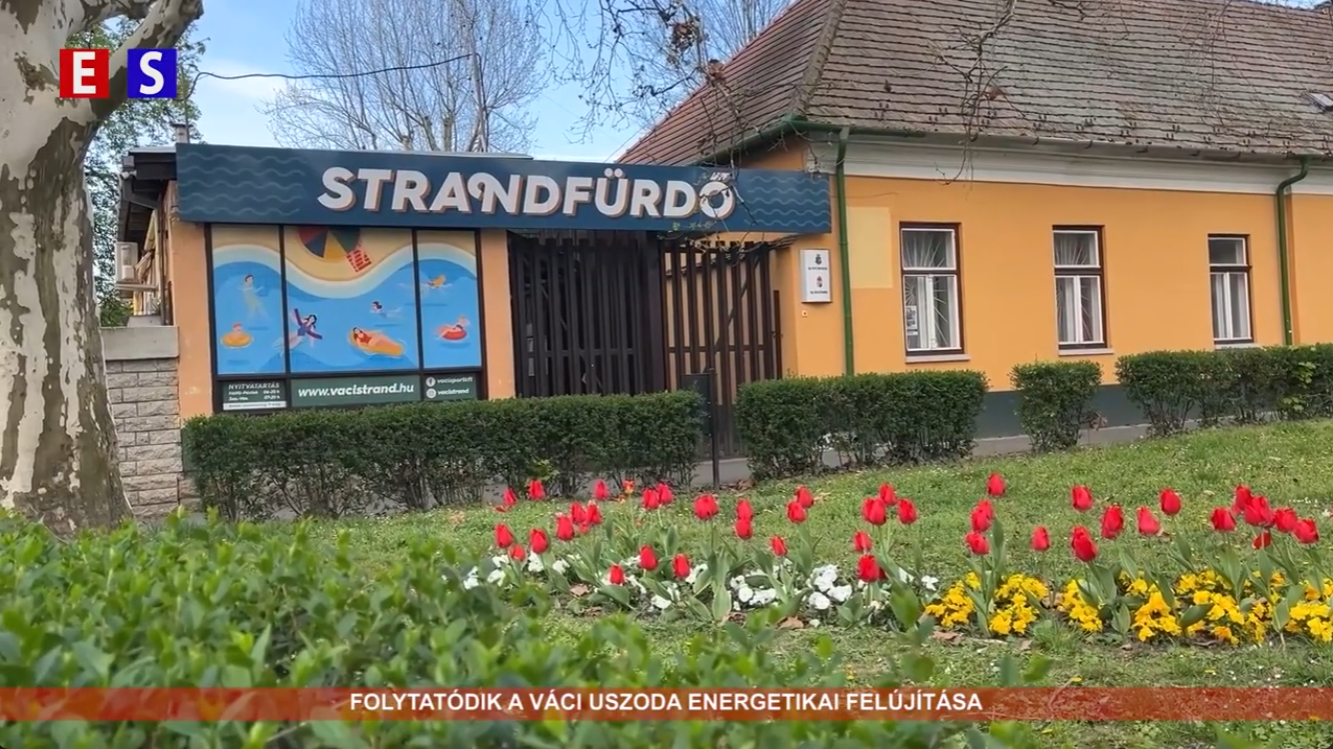 Folytatódik a váci uszoda energetikai felújítása