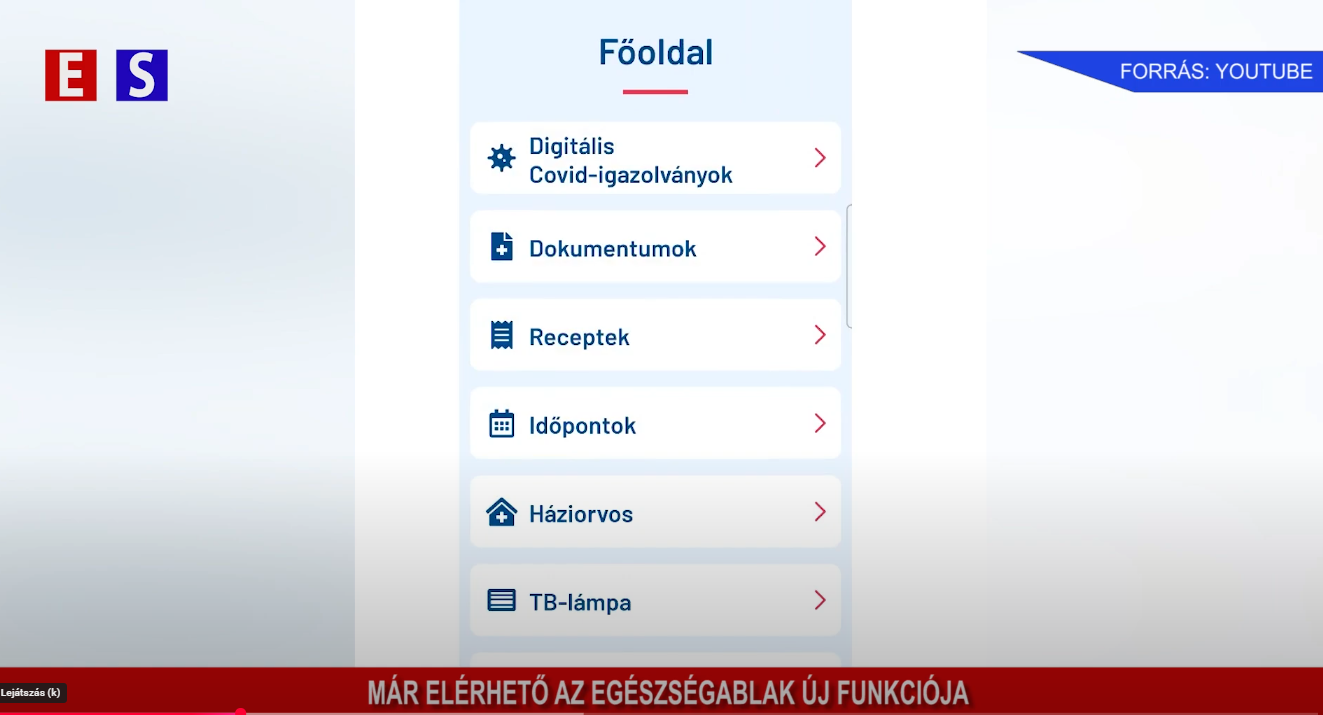 Már elérhető az Egészség Ablak új funkciója