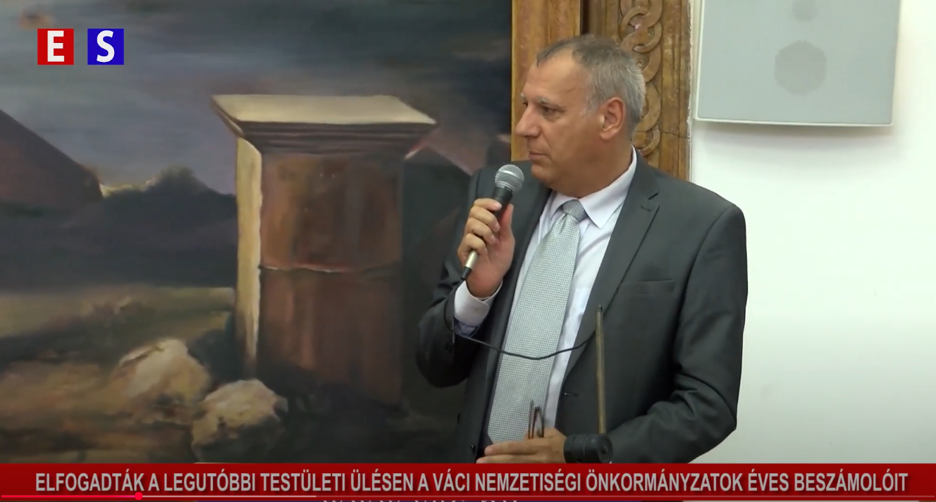 Elfogadták a legutóbbi testületi ülésen a váci nemzetiségi önkormányzatok éves beszámolóit