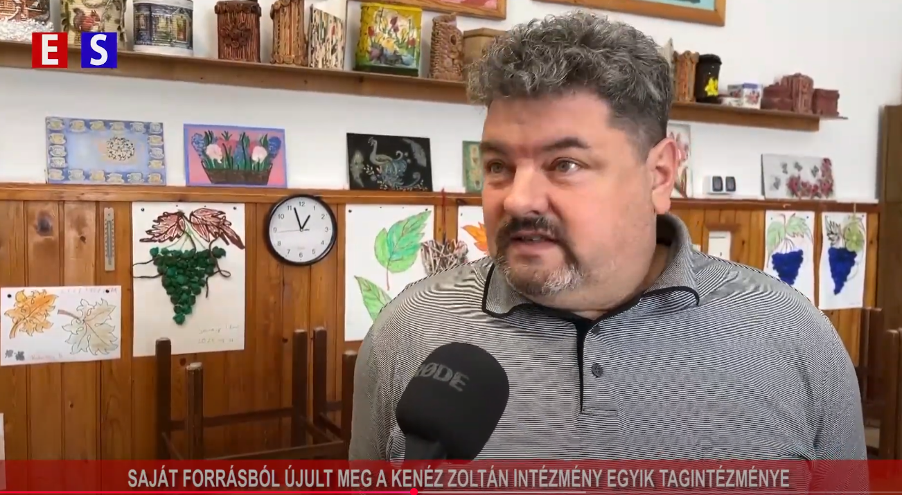 Saját forrásból újult meg a Kenéz Zoltán Intézmény egyik tagintézménye
