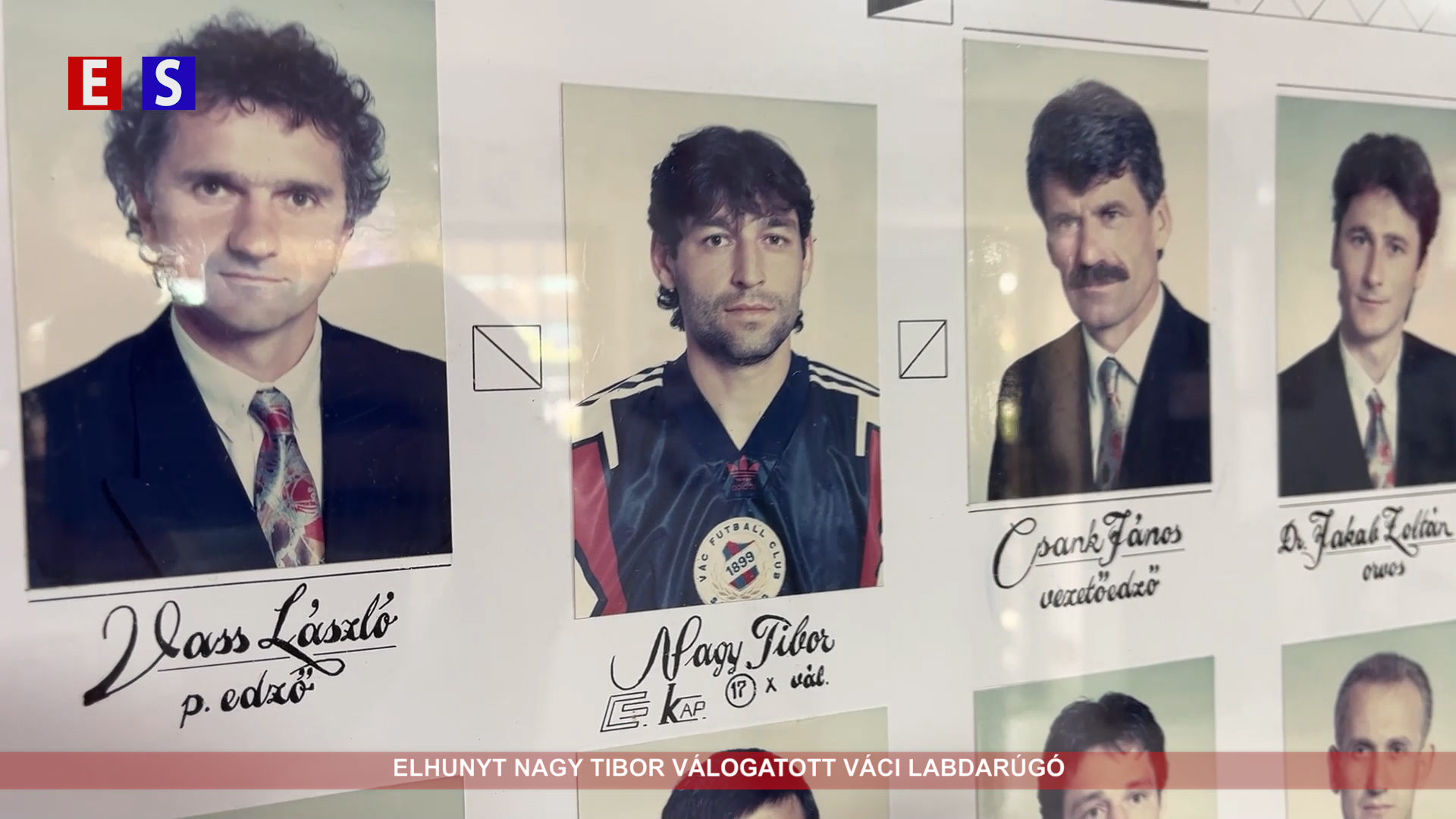 Elhunyt Nagy Tibor válogatott váci labdarúgó