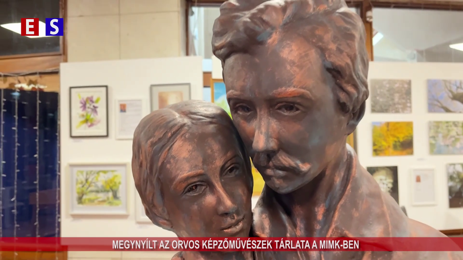 Megnyílt az orvos képzőművészek tárlata a MIMK-ben