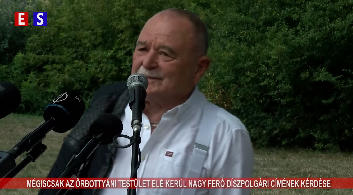 Mégiscsak az őrbottyáni testület elé kerül Nagy Feró díszpolgári címének kérdése