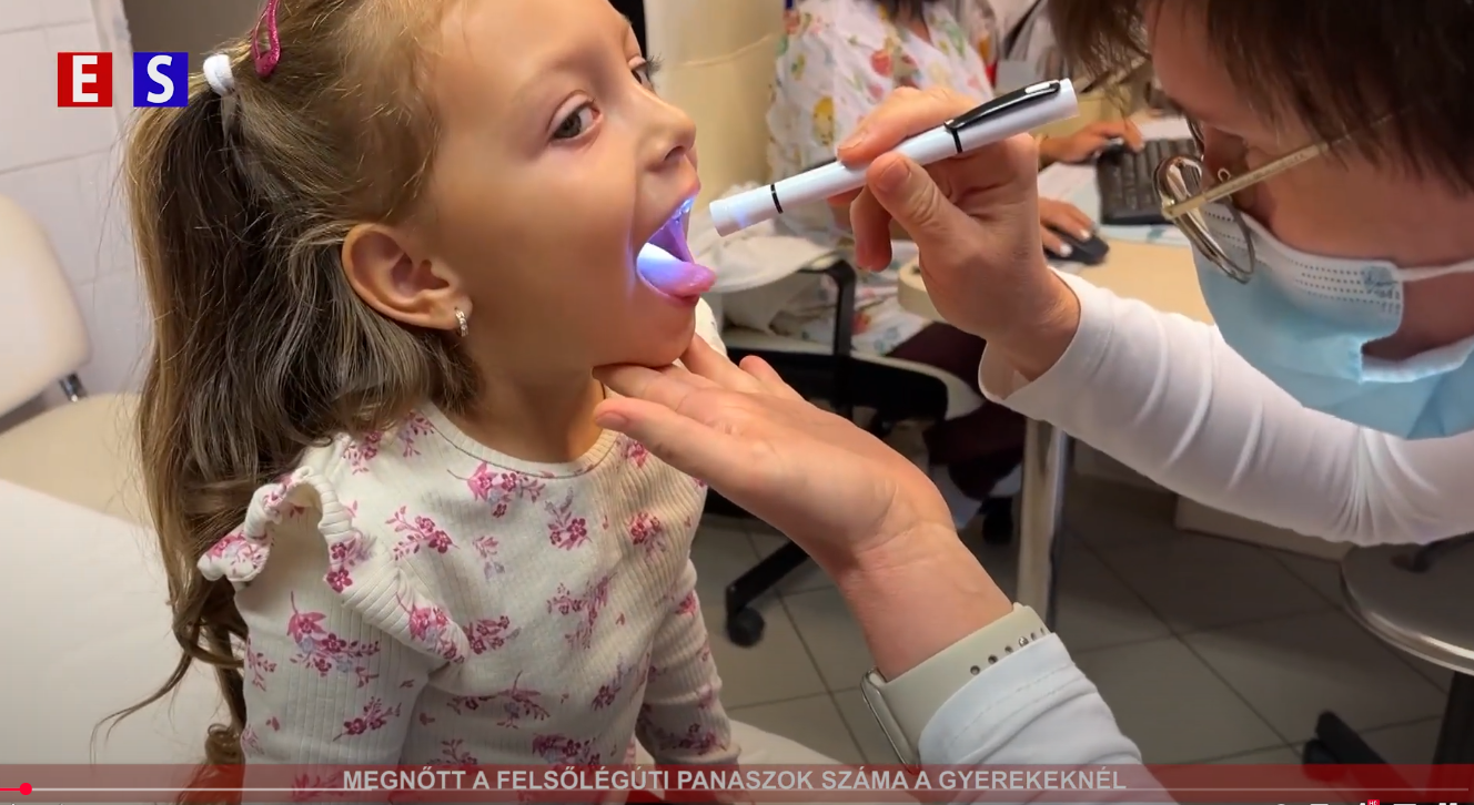 Megnőtt a felsőlégúti panaszok száma a gyerekeknél