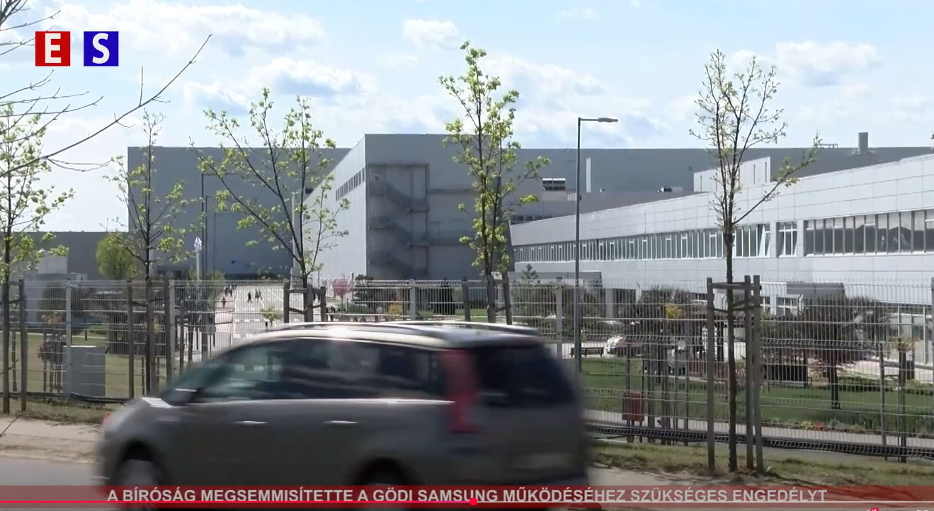 A bíróság megsemmisítette a gödi Samsung működéséhez szükséges engedélyt