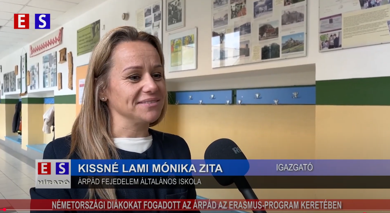 Németországi diákokat fogadott az Árpád az Erasmus-program keretében