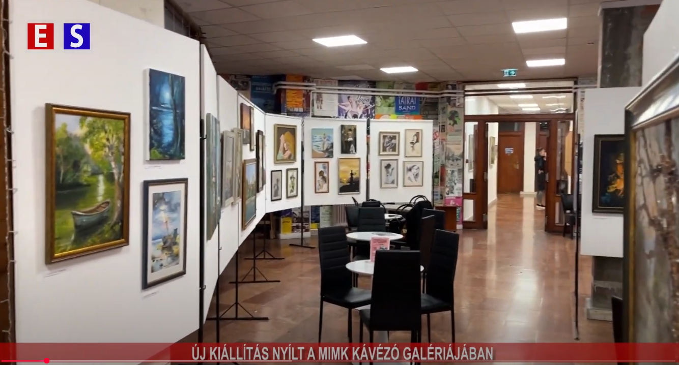 Új kiállítás nyílt a MIMK Kávézó Galériájában