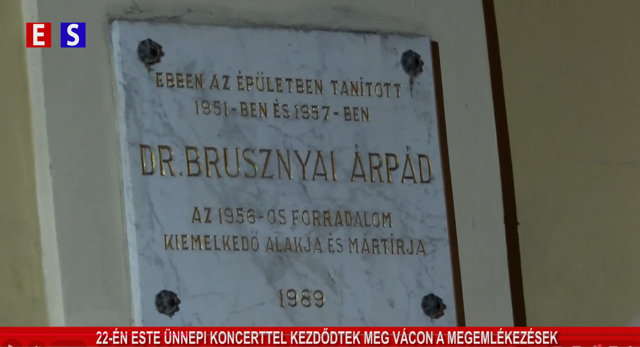 22-én este ünnepi koncerttel kezdődtek meg Vácon a megemlékezések