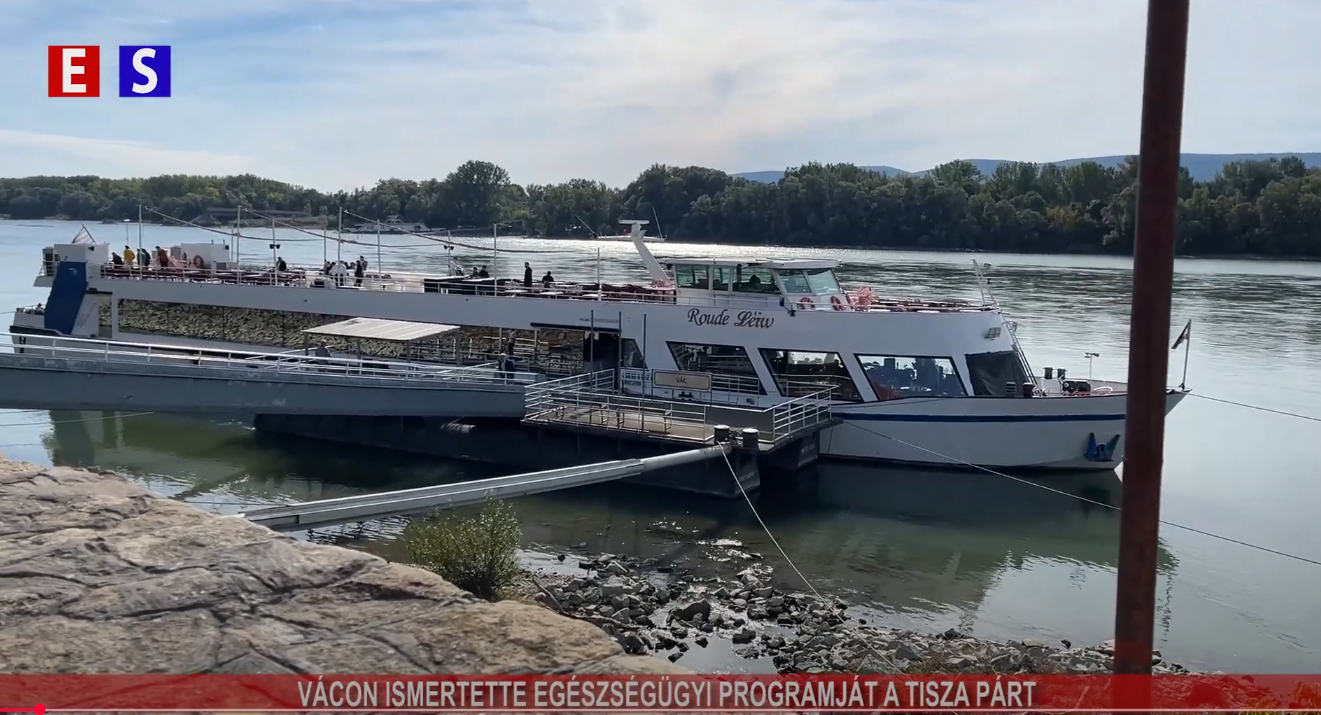 Vácon ismertette egészségügyi programját a Tisza Párt