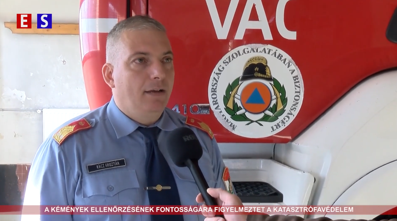 A kémények ellenőrzésének fontosságára figyelmeztet a katasztrófavédelem