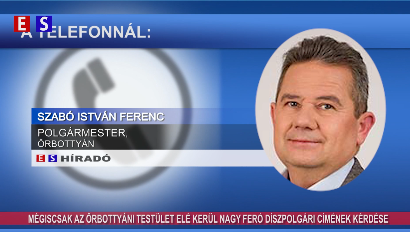 Mégiscsak az őrbottyáni testület elé kerül Nagy Feró díszpolgári címének kérdése