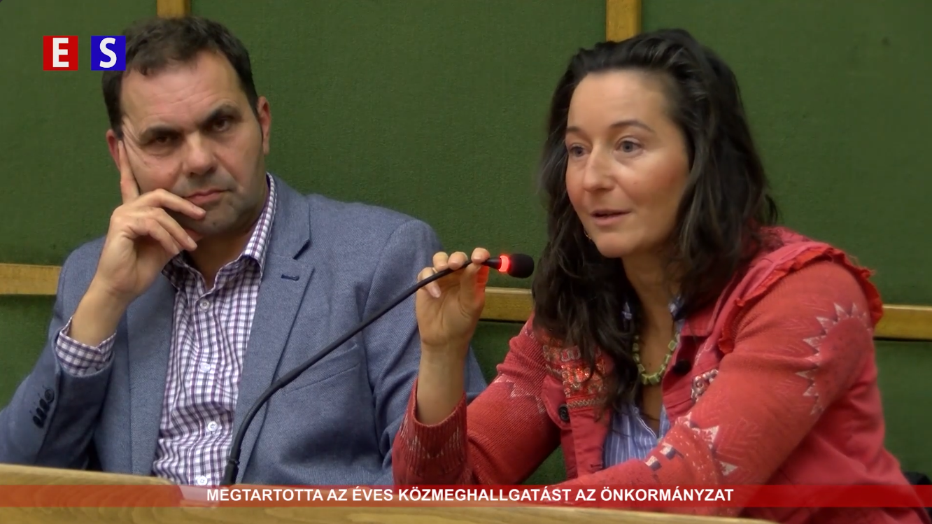 Megtartotta az éves közmeghallgatást az önkormányzat