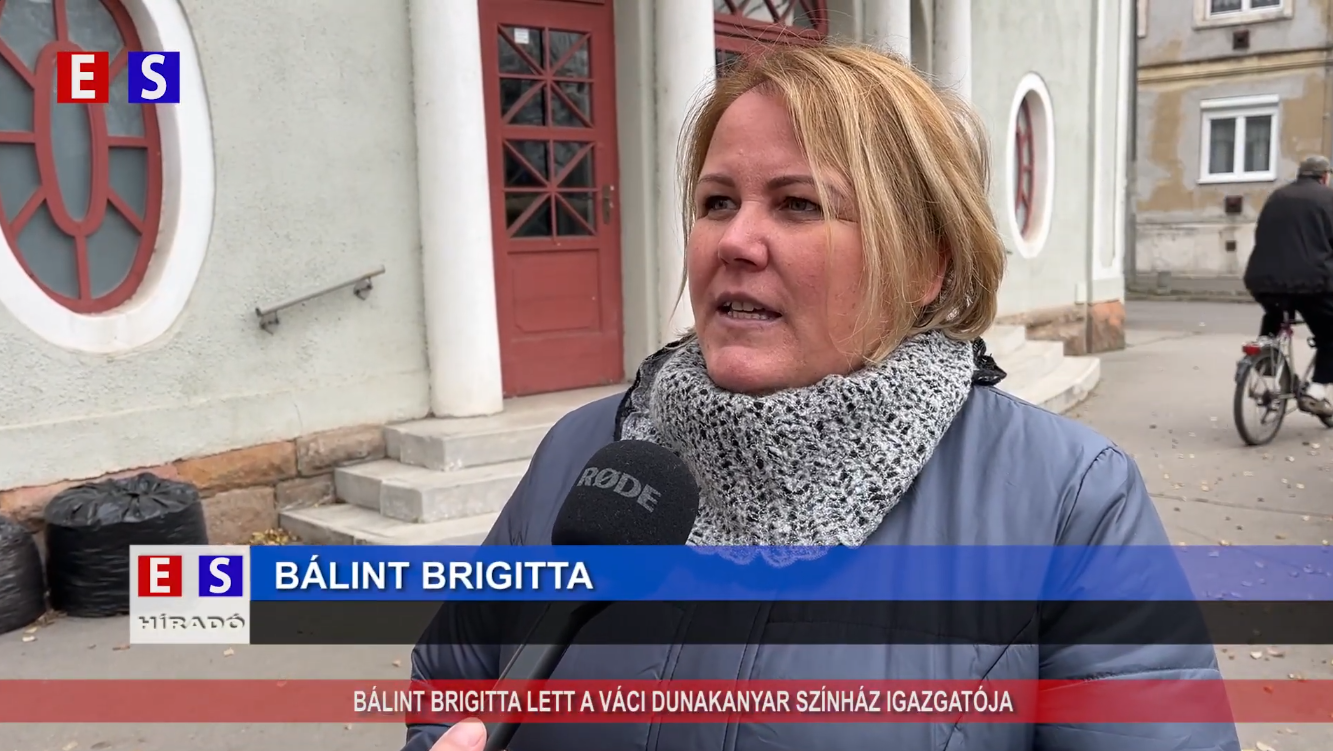 Bálint Brigitta lett a Váci Dunakanyar Színház igazgatója