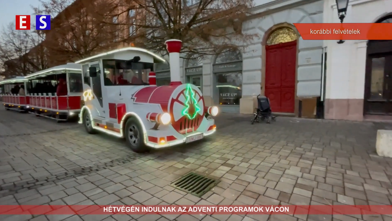 Hétvégén indulnak az adventi programok Vácon