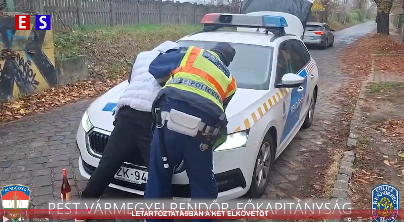 Letartóztatásban a két elkövető