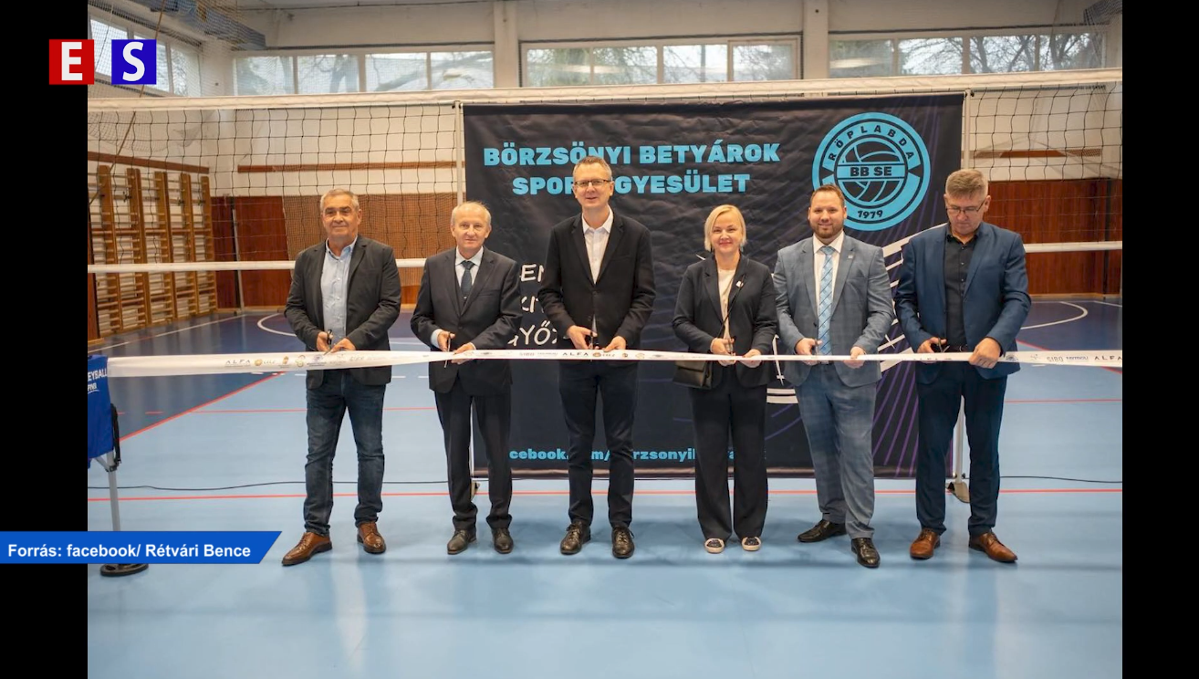 Egyszerre támogatja a diák- és a tömegsportot a tornaterem fejlesztése