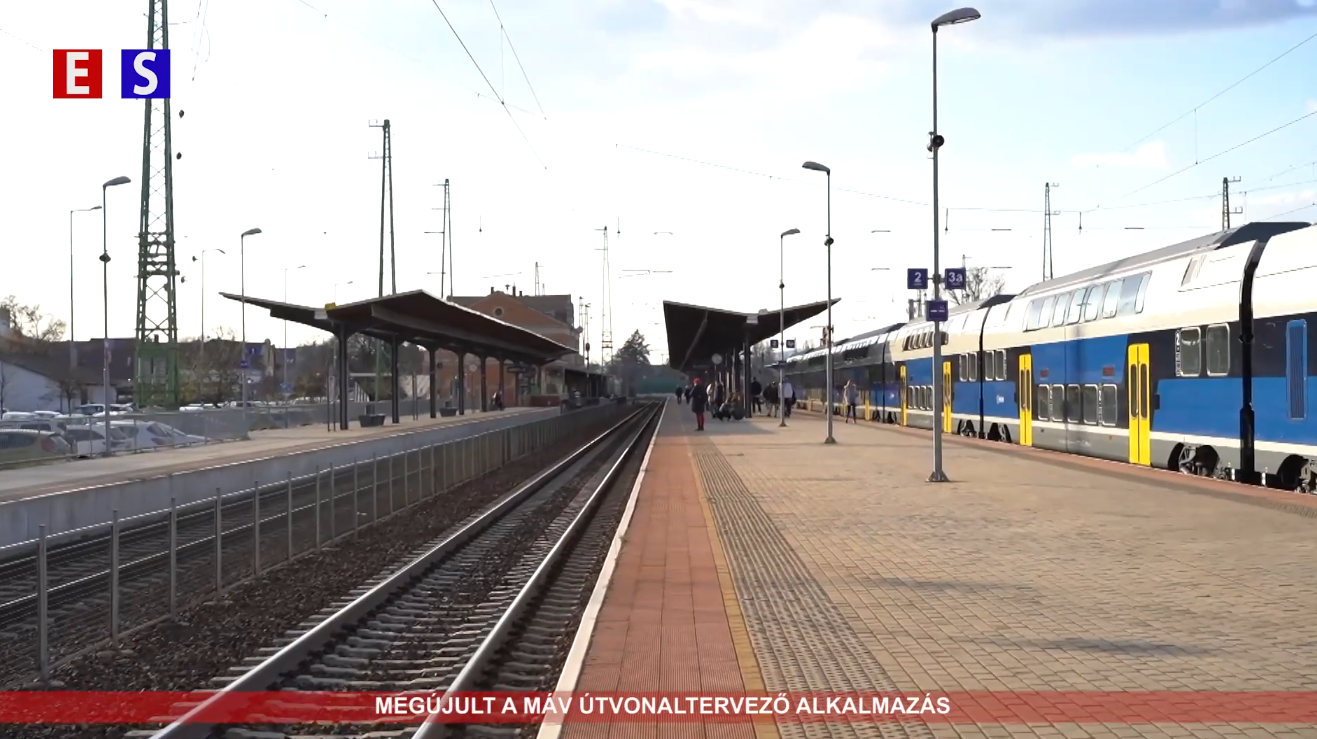 Megújult a MÁV útvonaltervező alkalmazása