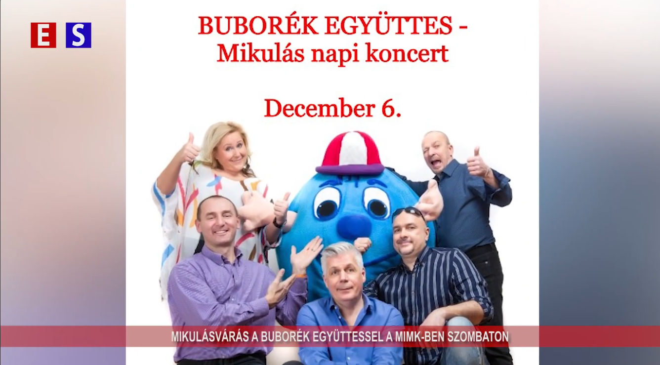 Mikulásvárás a Buborék együttessel a MIMK-ben szombaton