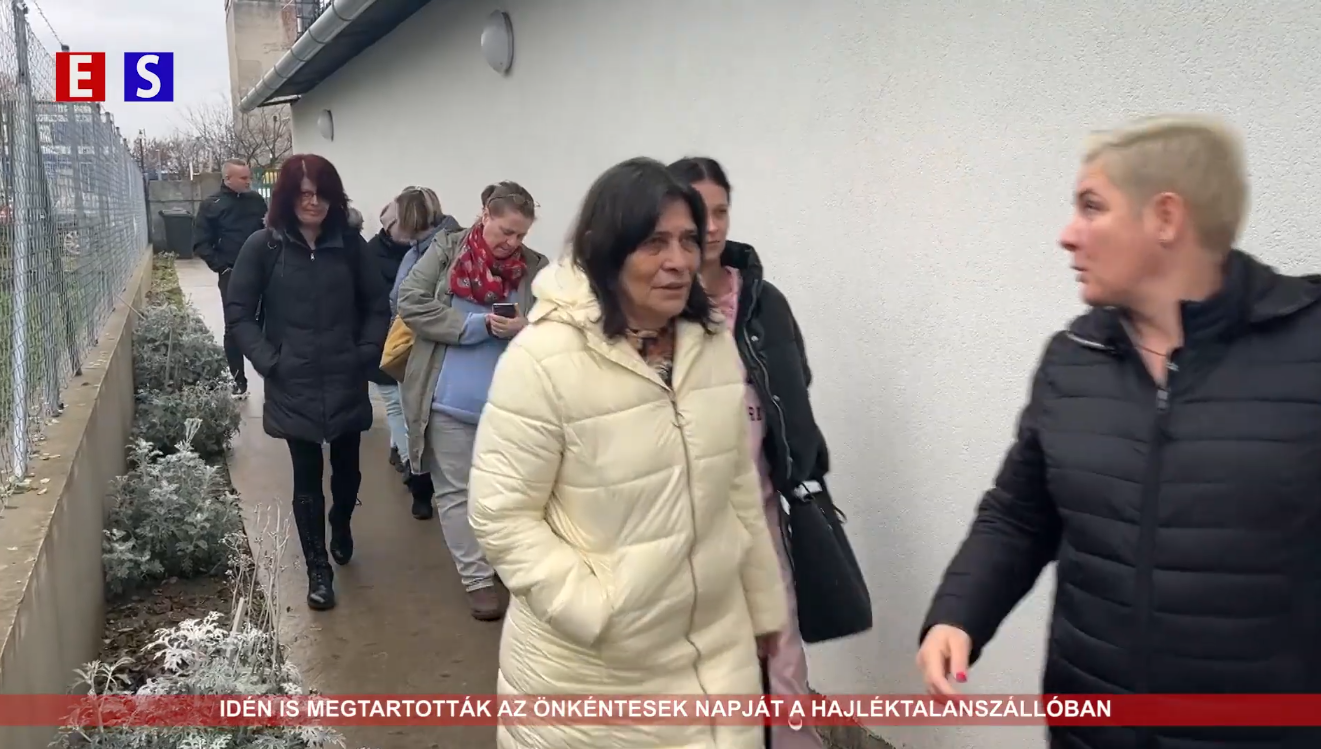 Idén is megtartották az önkéntesek napját a hajléktalanszállóban