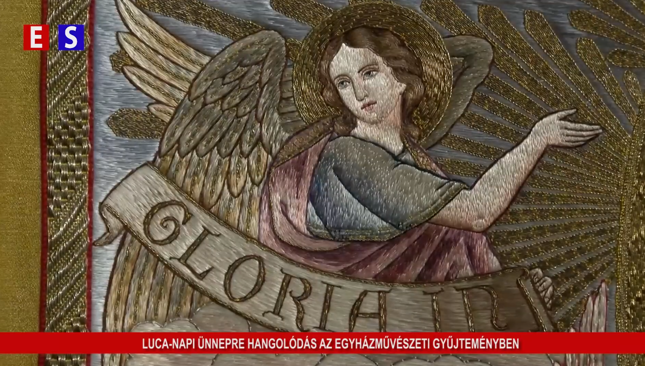 Luca-napi ünnepre hangolódás az Egyházművészeti Gyűjteményben