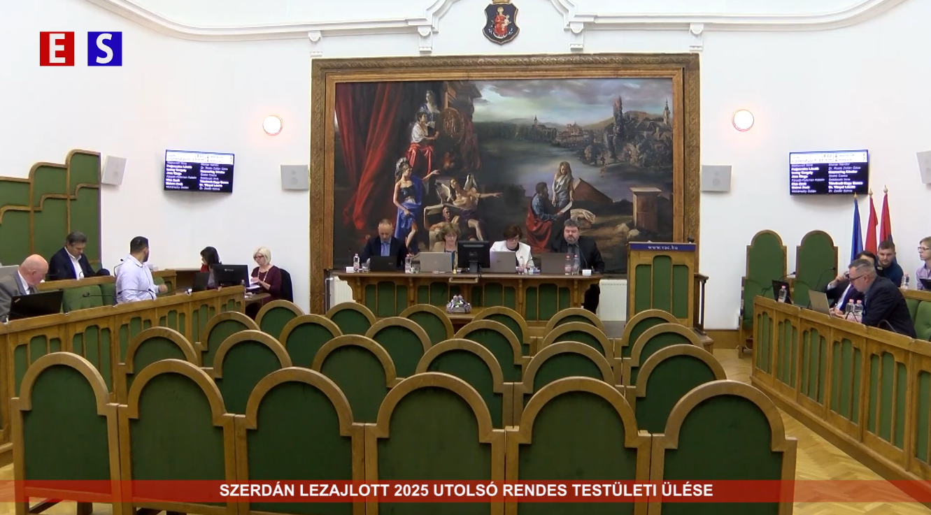 Szerdán lezajlott 2025 utolsó munkaterv szerinti testületi ülése