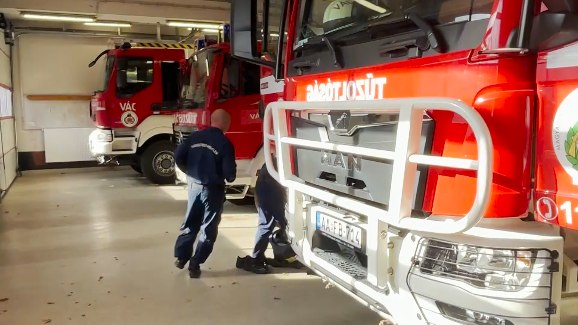 9 esetben riasztották a tűzoltókat karácsonytól a hét végéig