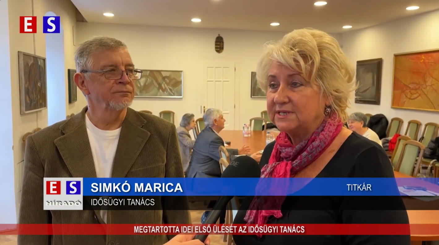 Megtartotta idei éves első ülését az Idősügyi Tanács