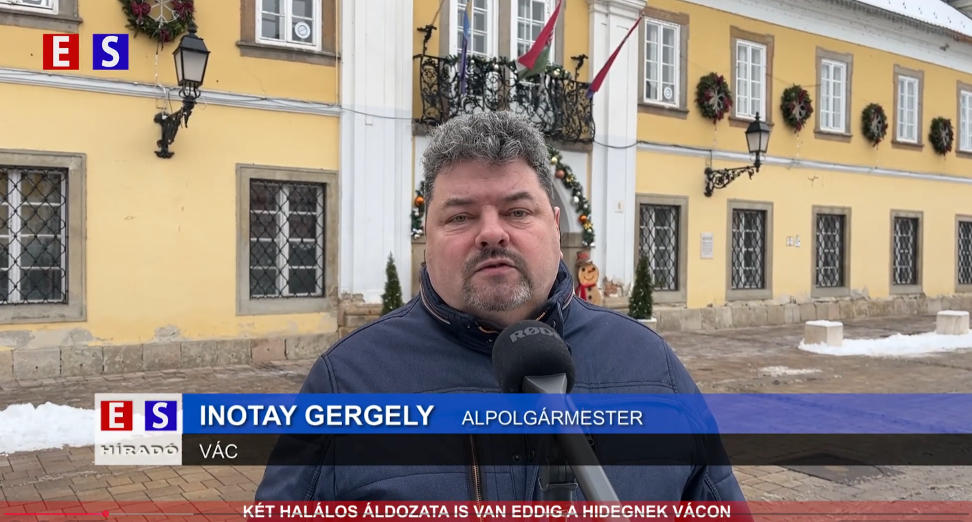 Két halálos áldozata is van eddig a hidegnek Vácon