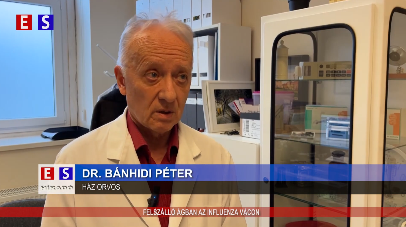 Felszálló ágban az influenza Vácon