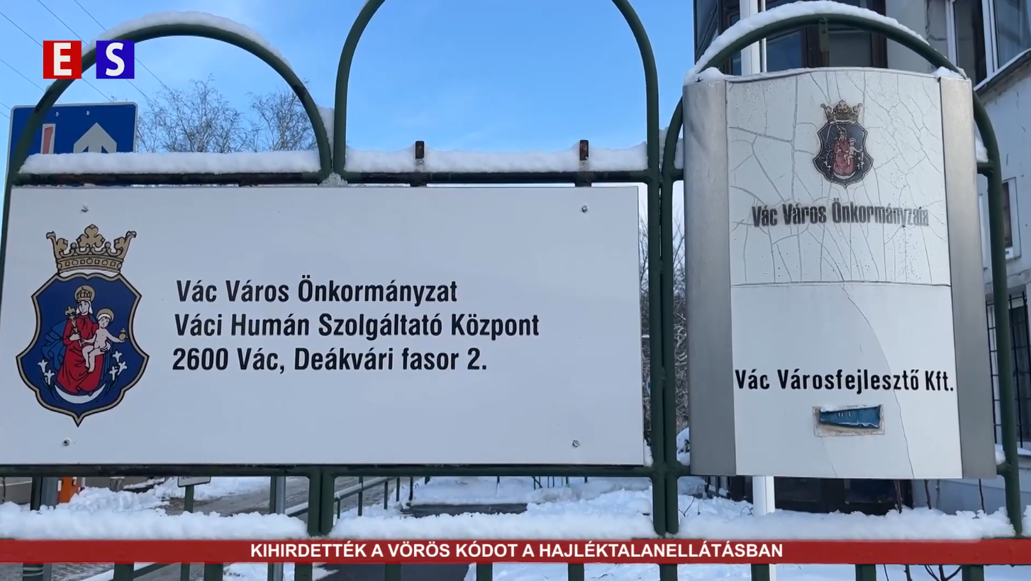 Kihirdették a vörös kódot a hajléktalanellátásban