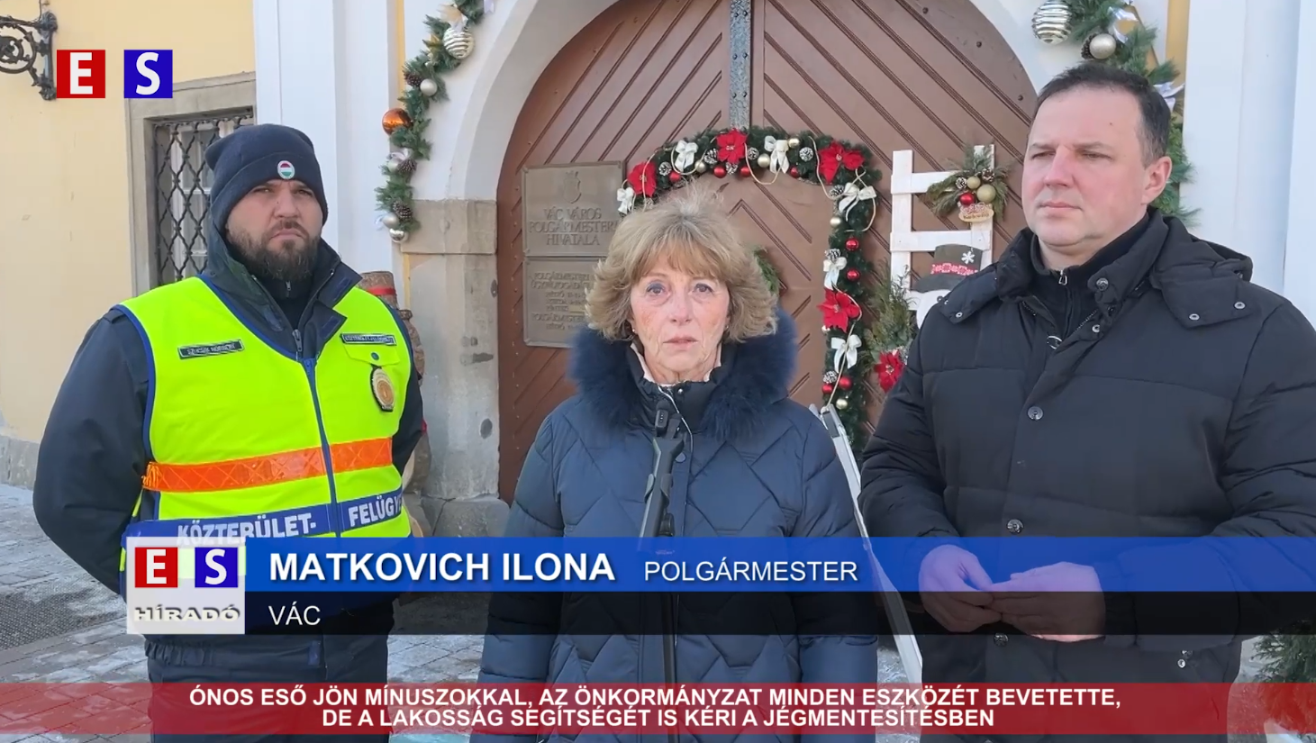 Ónos eső jön mínuszokkal, az önkormányzat minden eszközét bevetette, de a lakosság segítségét is kéri a jégmentesítésben