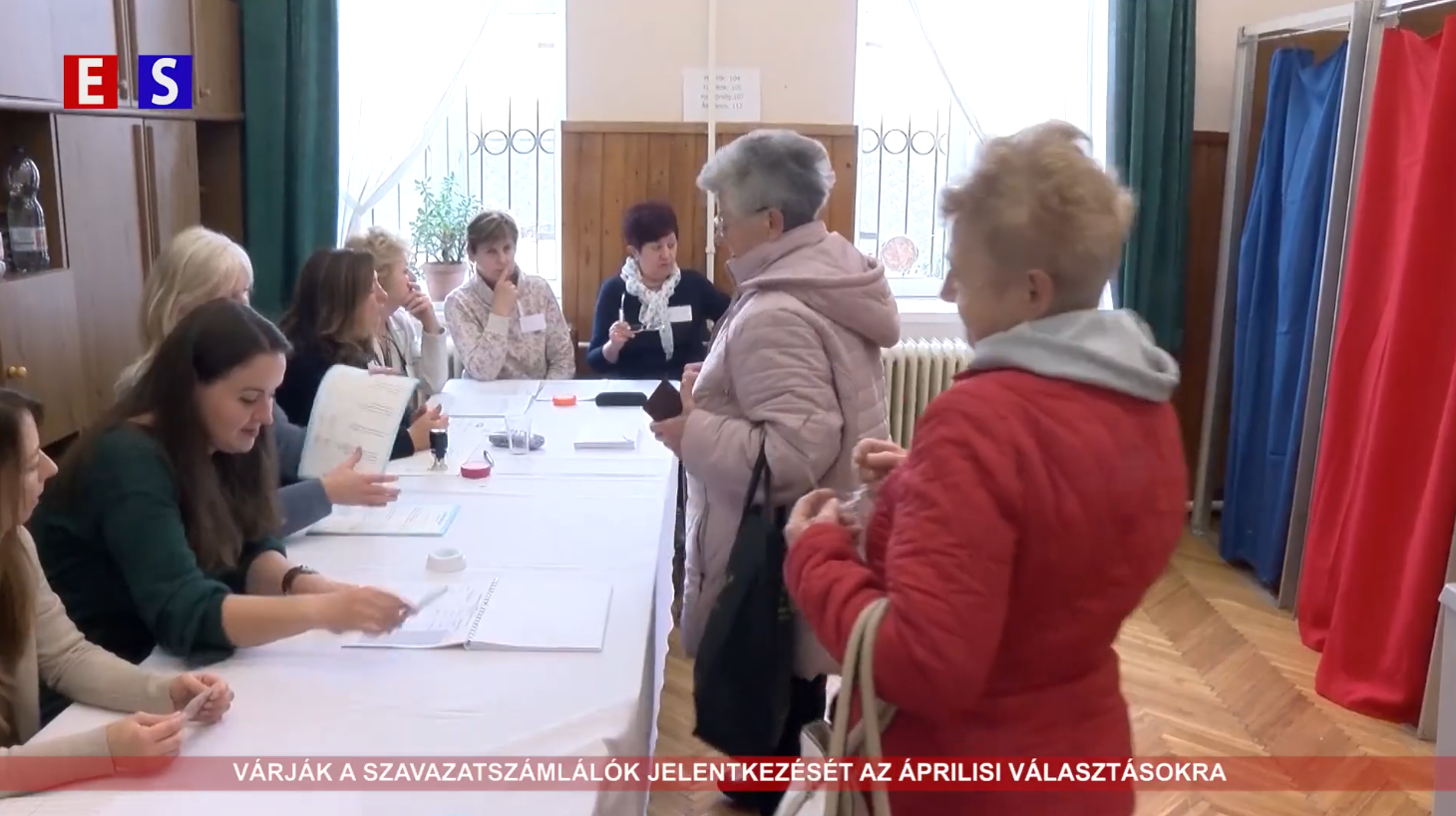 Várják a szavazatszámlálók jelentkezését az áprilisi választásokra