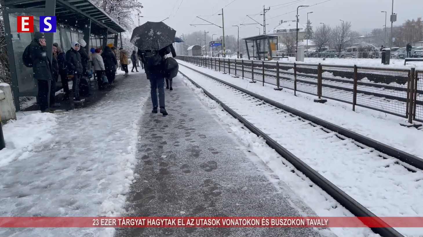 23 ezer tárgyat hagytak el az utasok vonatokon és buszokon tavaly