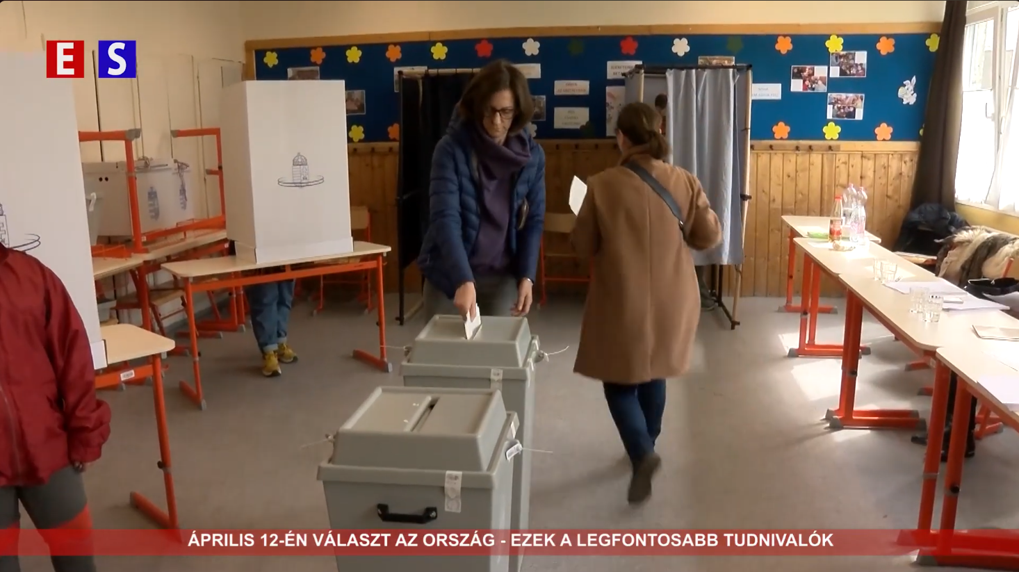 Április 12-én választ az ország – ezek a legfontosabb tudnivalók