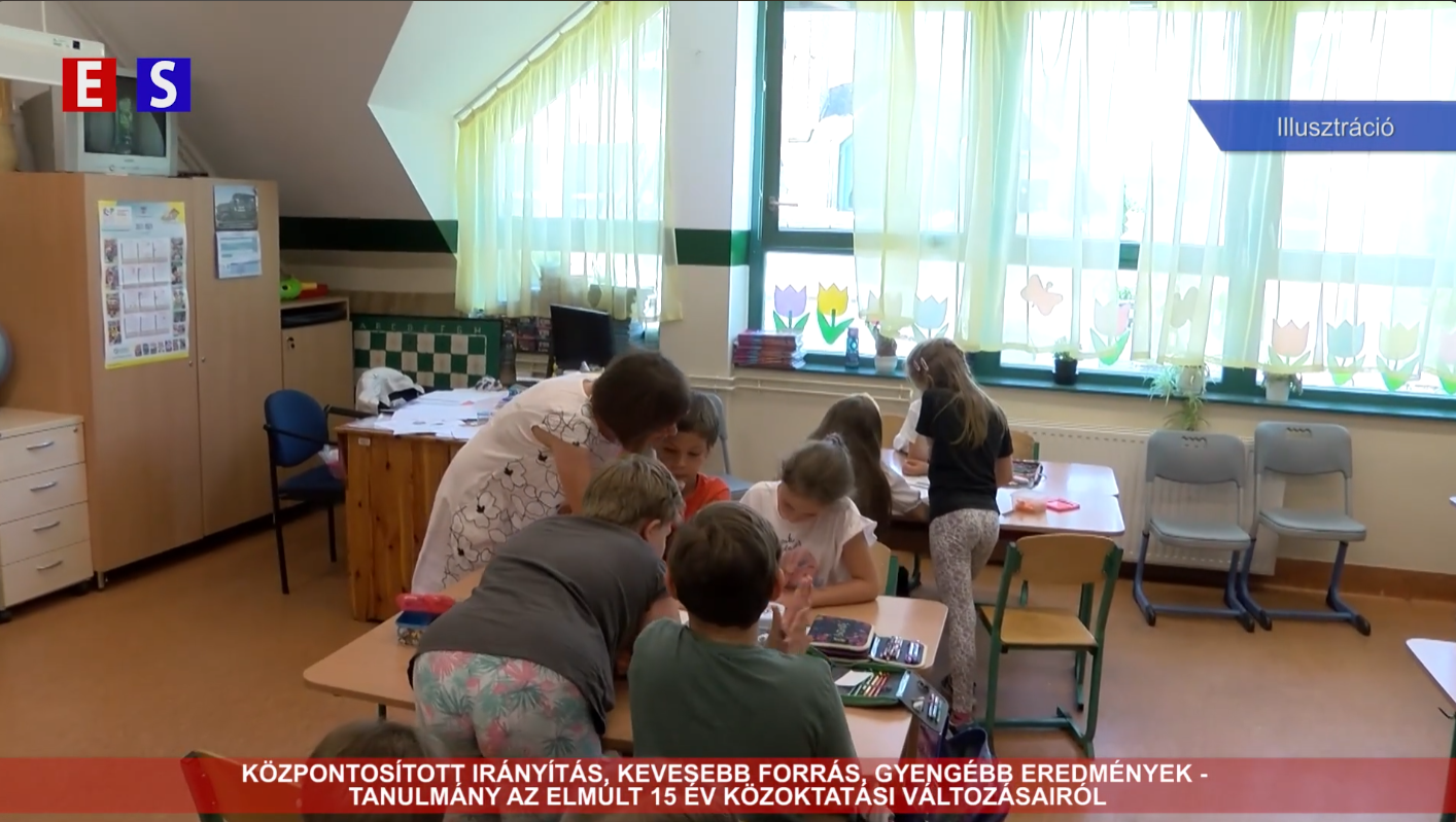 Központosított irányítás, kevesebb forrás, gyengébb eredmények – tanulmány az elmúlt 15 év közoktatási változásairól