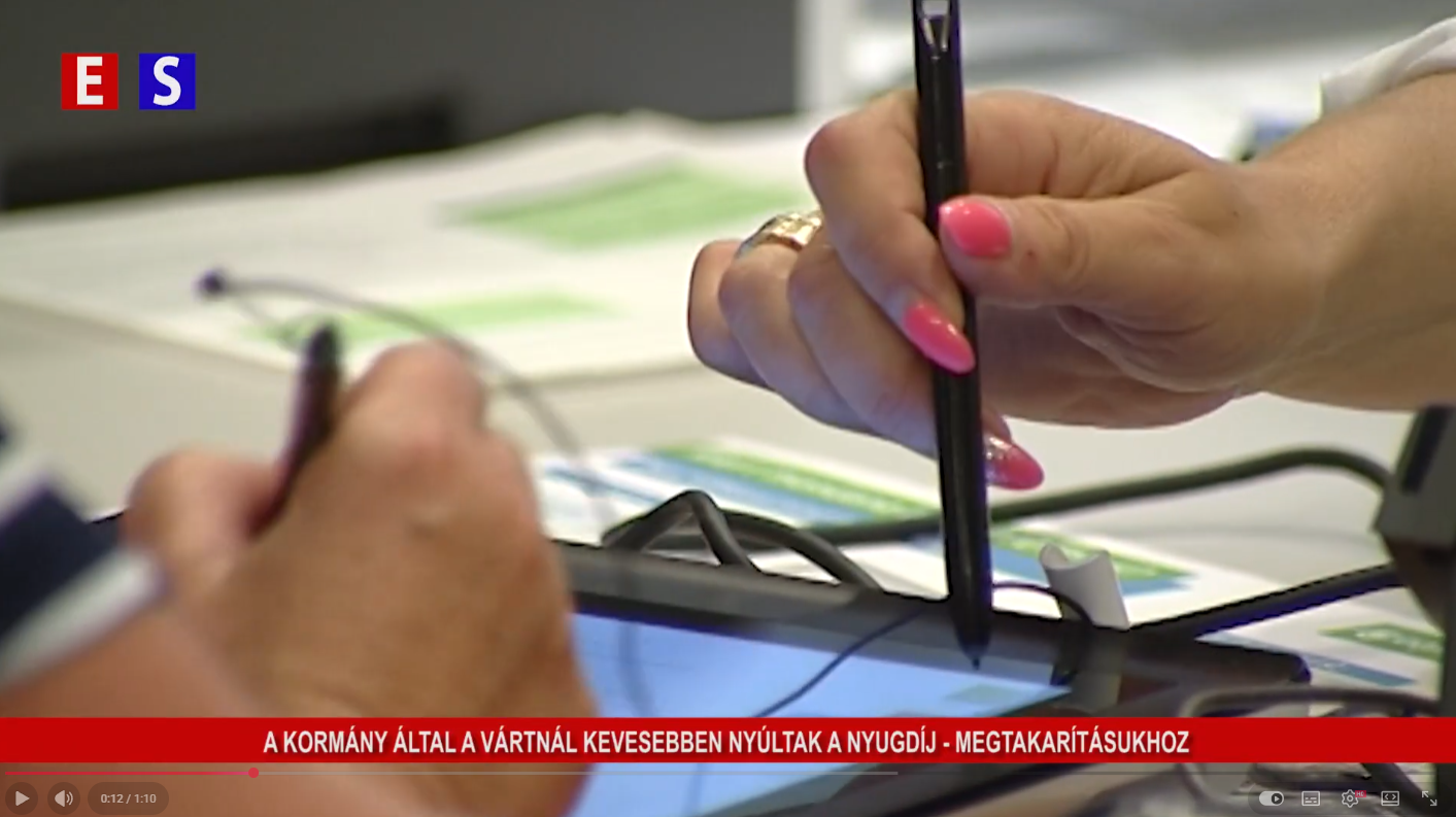 A kormány által vártnál kevesebben nyúltak nyugdíj-megtakarításukhoz