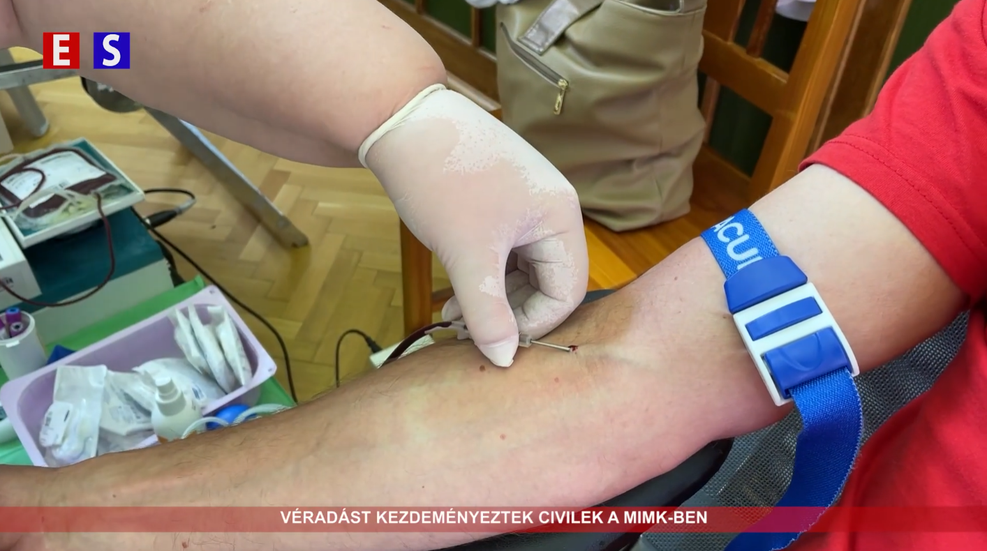 Véradást kezdeményeztek civilek a MIMK-ben