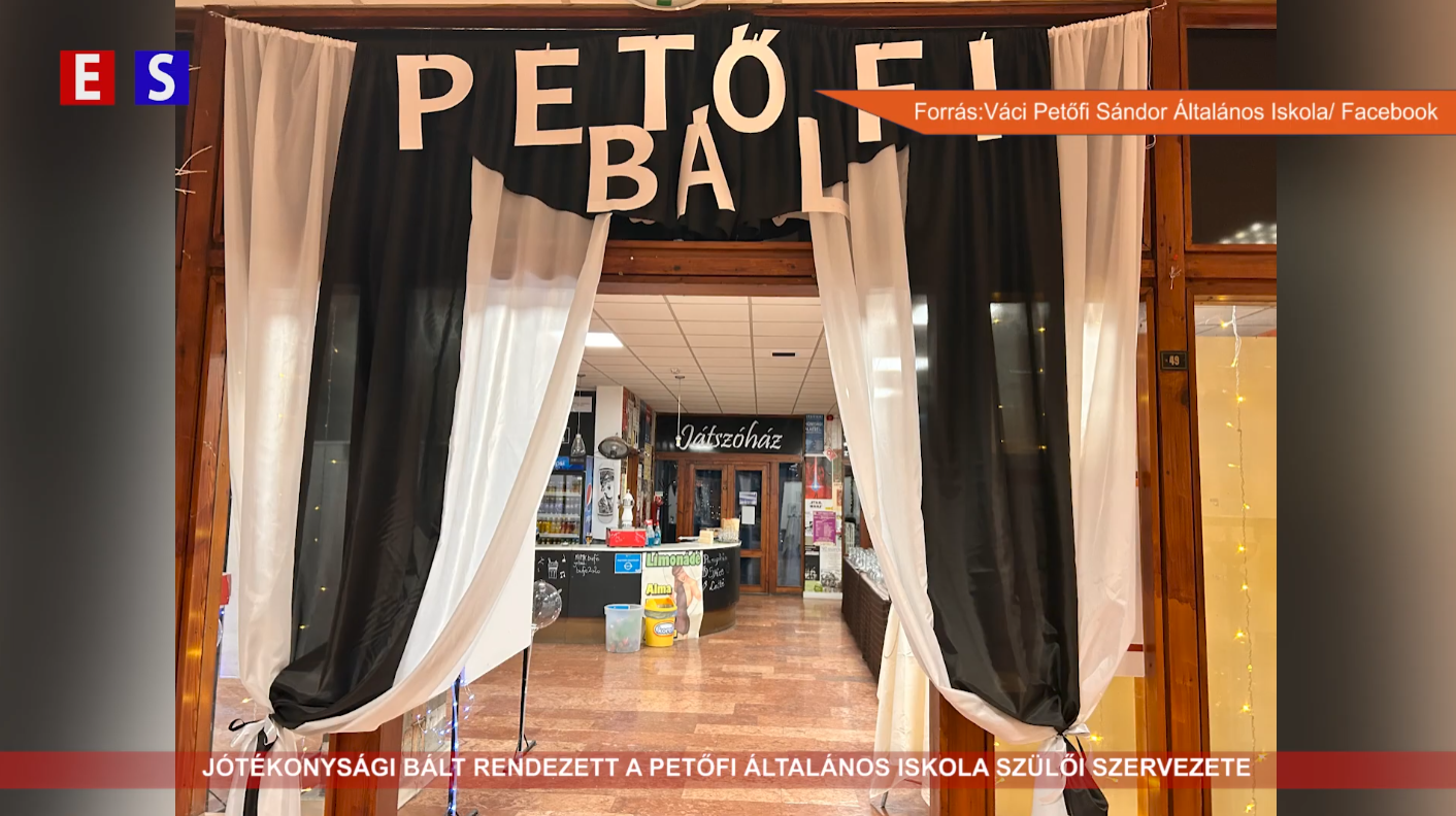 Jótékonysági bált rendezett a Petőfi általános iskola szülői szervezete