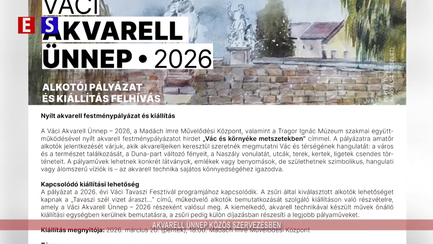 Akvarell Ünnep közös szervezésben