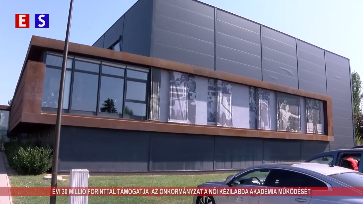 Évi 30 millió forinttal támogatja az önkormányzat a női kézilabda akadémia működését