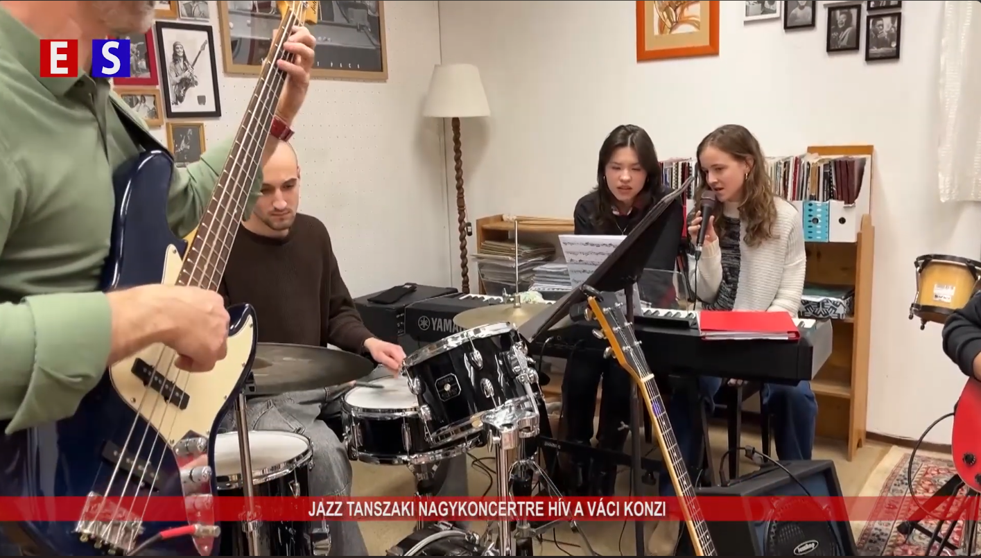 Jazz tanszaki nagykoncertre hív a váci konzi